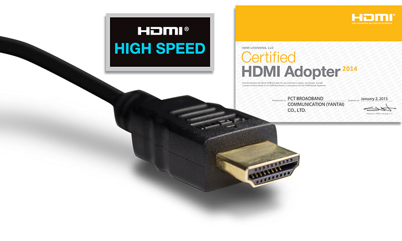 PCT’s Wholly-Owned Factory Certified as HDMI® Adopter by HDMI Licensing, LLC
