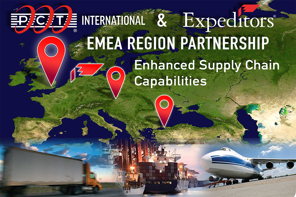 PCT International and Expeditors partnership enchances PCt's supply chain capabilities in the EMEA Region.