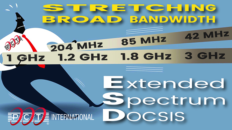 Stretching Broad Bandwidth - ESD Extended Spectrum DOCSIS